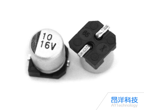 UWX标准品固态贴片铝电解电容5.5mm